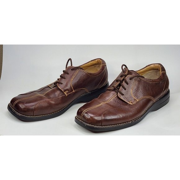 Dockers Mens Shoes Size 10.5M Brown Leather Derby Oxfords Dad Classic Core - Picture 4 of 11